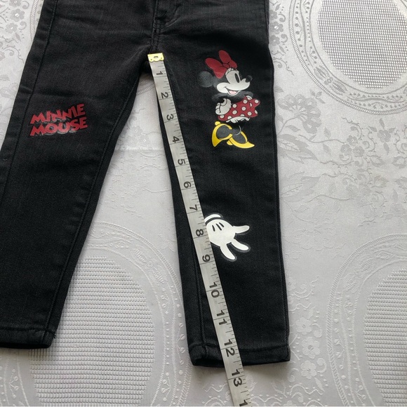 Levi’s Toddlers Black Jeans Denim Pants Girls Size 2T Disney Mickey Mouse Casual - Picture 8 of 16